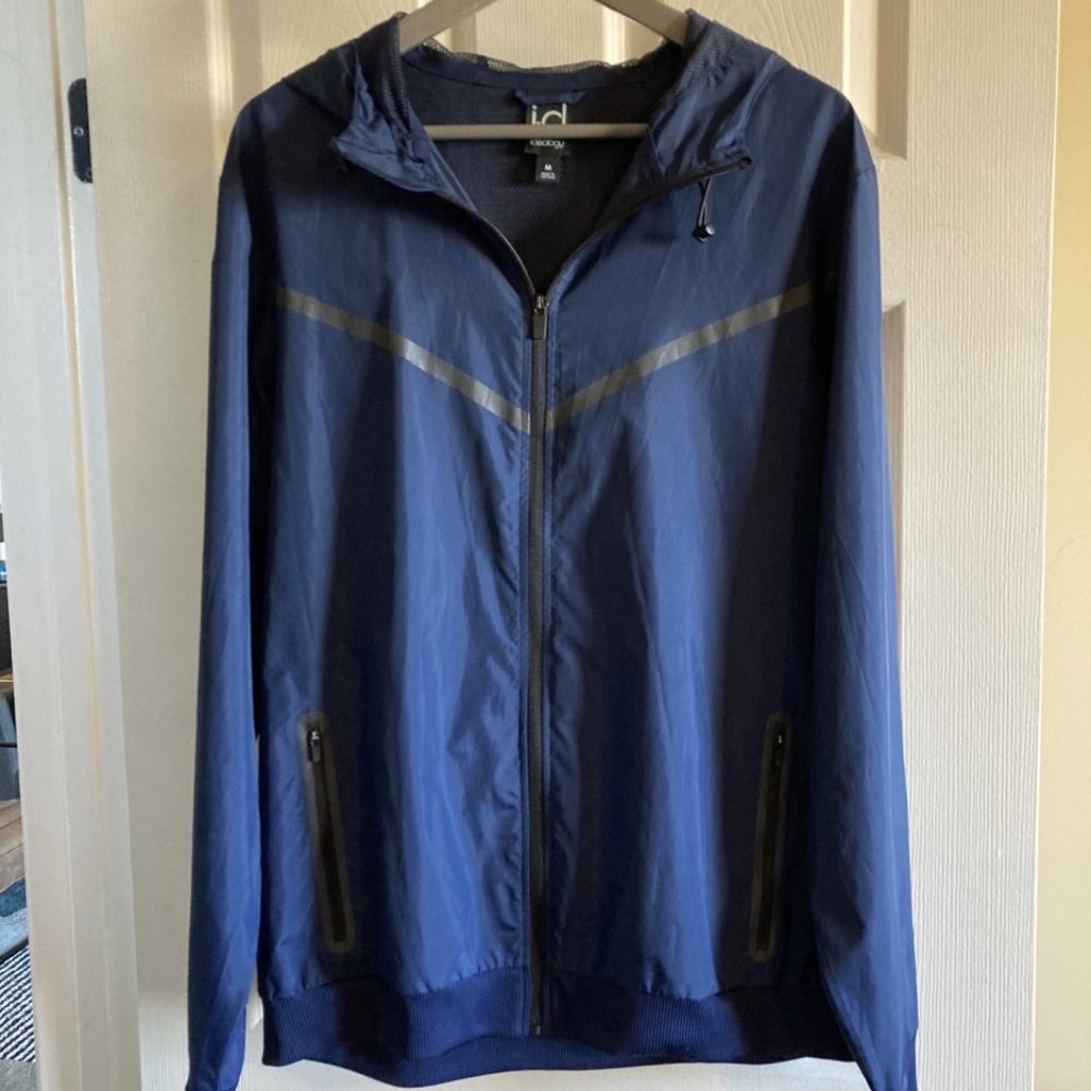 NEW Mens Lightweight Rain/Windbreaker Jacket Ideology
